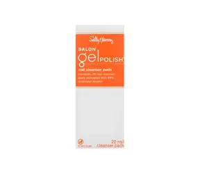 Sally Hansen Salón Gél Polish Nail Cleanser Pads Odlakovač nechtov 1 balenie