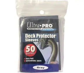 ULTRA PRE Deck Protector sivé