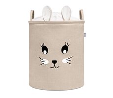 Sipo Kôš na hračky XL so šnúrkou, skladací bavlnený