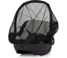 CHIPOLINO Univerzálna moskytiéra na autosedačku Black