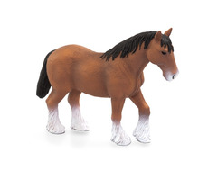 Mojo Animal Planet Kôň Clydesdale hnedý
