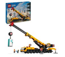 LEGO® City Big Vehicles 60409 Žltý pojazdný stavebný žeriav