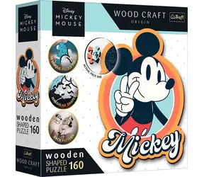 Trefl Wood Craft Origin - Puzzle - Mickey Mouse Retro