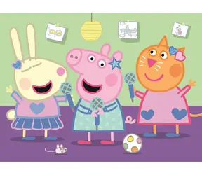 Trefl - Puzzle - Prasiatko Peppa: Karaoke