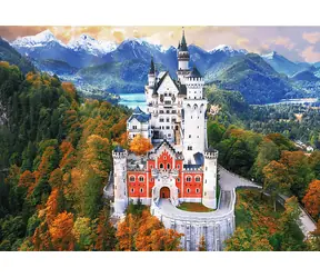Trefl - Puzzle - Premium PLUS Photo Odyssey: Zámok Neuschwanstein