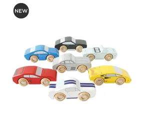 Le Toy Van Set drevených športových autíčok