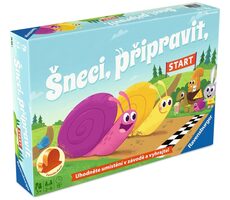 Ravensburger Slimáky, pripraviť, ŠTART!