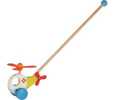GOKI Drevený vrtuľník na tyči
