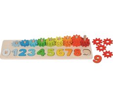 GOKI Triediaca hra Naučte sa počítať s ozubenými kolesami