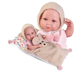 Antonio Juan 50402 LUCA - realistická bábika bábätko s celovinylovým telom - 42 cm