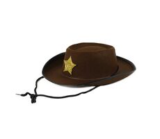 Rappa Detský kovbojský klobúk