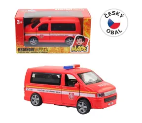 MaDe Auto hasičská dodávka, CZ design aj box