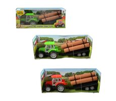 MaDe 07294 Traktor s prívesom na zotrvačník