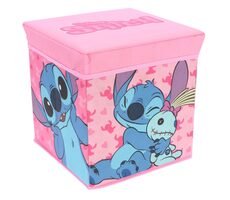Cozy Noxxiez SB602 Stitch - úložný box a taburetka pre dievčatá