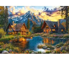 Castorland 105397-2 Puzzle Letný večer