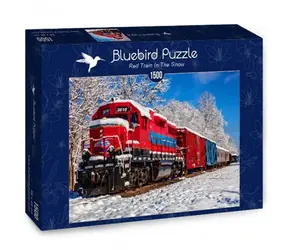 BlueBird Puzzle Vlak v zime