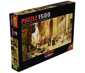 ANATOLIAN Panoramatické puzzle Predaj kobercov v Káhire