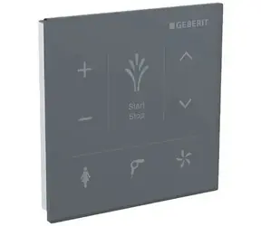 Geberit - Nástenný ovládací panel pre elektronický bidet, čierna