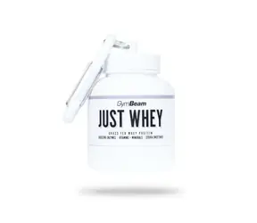 Lievik na proteín JW - GymBeam (biela)