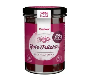Džem z červeného ovocia - Xucker (220 g)