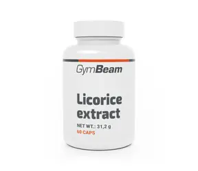Extrakt zo sladkého drievka - GymBeam (60 kaps.)