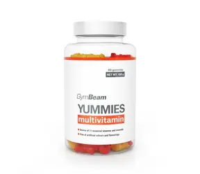 Multivitamín Yummies - GymBeam (pomaranč citrón čerešňa, 60 kaps.)
