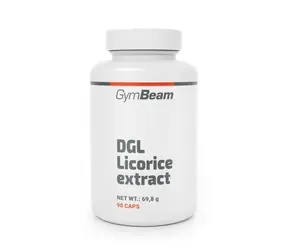 DGL extrakt zo sladkého dreva - GymBeam (90 kaps.)