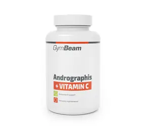 Andrographis + vitamín C - GymBeam (90 kaps.)