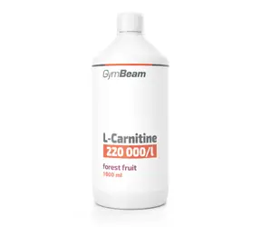 L-karnitín - GymBeam (lesné ovocie, 1000 ml)