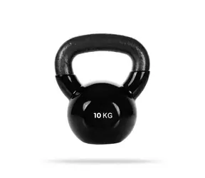Kettlebell čierny - GymBeam (čierna)