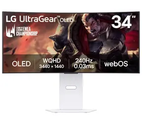 34" LG 34GX90SA-W biela