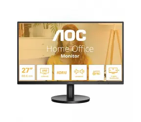 27" AOC U27B3A čierna