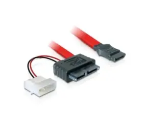 DeLock kábel SATA Slimline All-in-One 7+6pin samica 5V