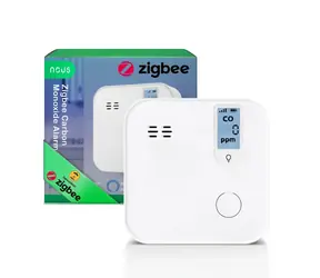 Nous E12 Zigbee detektor oxidu uhoľnatého CO