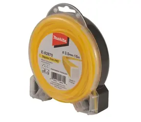 Makita E-02870 Struna nylonová hranatá 3.0mm 15m žltá
