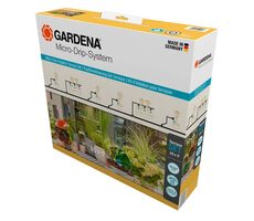 Gardena 13400-20 Micro-Drip-System zavlažovanie - sada na terasu (30 rastlín)