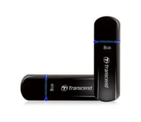 Transcend JetFlash V600 8 GB čierno-zelený