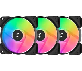 Fractal Design Aspect 12 RGB PWM čierna (3 ks)