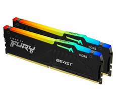 Kingston Fury Beast Black RGB 16GB (2x 8GB) DDR5 5600MHz/CL40/DIMM/ECC/XMP