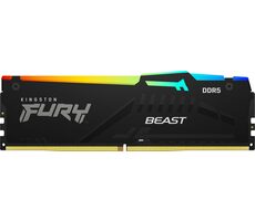 Kingston Fury Beast RGB 8GB (1x 8GB) DDR5 5600MHz EXPO/CL36/DIMM/Non-ECC/EXPO/XMP/1.25V