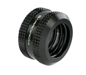 Barrow G1/4 (M) šróbenie pre 12mm pevnú trubicu čierna
