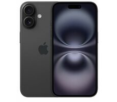 Repasovaný - Apple iPhone 16 256GB čierna eSIM-only Akosť A