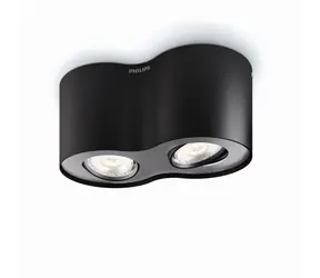 Philips Phase 2x4.5W čierna