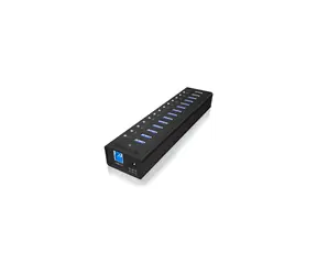 Icy Box IB-AC6113 USB Hub čierna