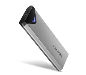 Axagon EEM2-UG2, USB-C 10Gbps - M.2 NVMe SSD kovový box, dĺžka 42 až 80 mm