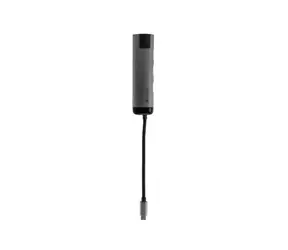 Verbatim USB-C Multiport HUB sivá