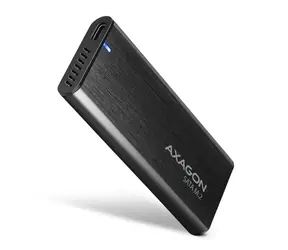 AXAGON EEM2-SBC USB-C externý box pre M.2 SATA SSD disky čierna