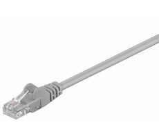 MicroConnect CAT5e F/UTP 1m CCA sivá