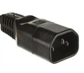 MicroConnect IEC sieťová zástrčka C14 čierna