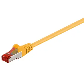 MicroConnect CAT6 F/UTP 10m žltá